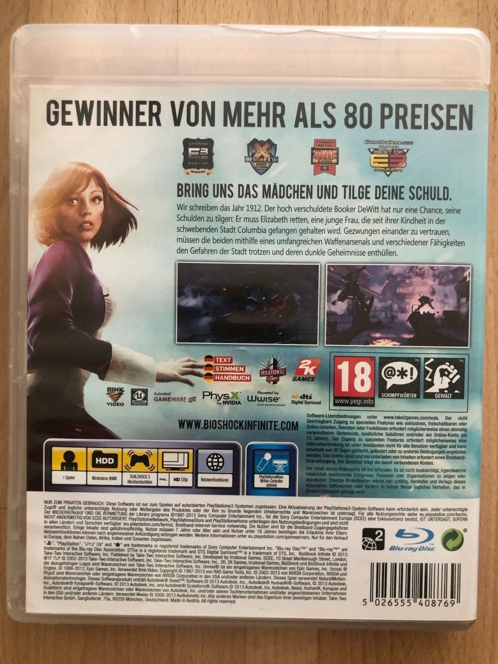 Sony Giochi: Bioshock Infinite - PS 3 – Usato da Nussbaumen AG venduto da Pika-Shop 1