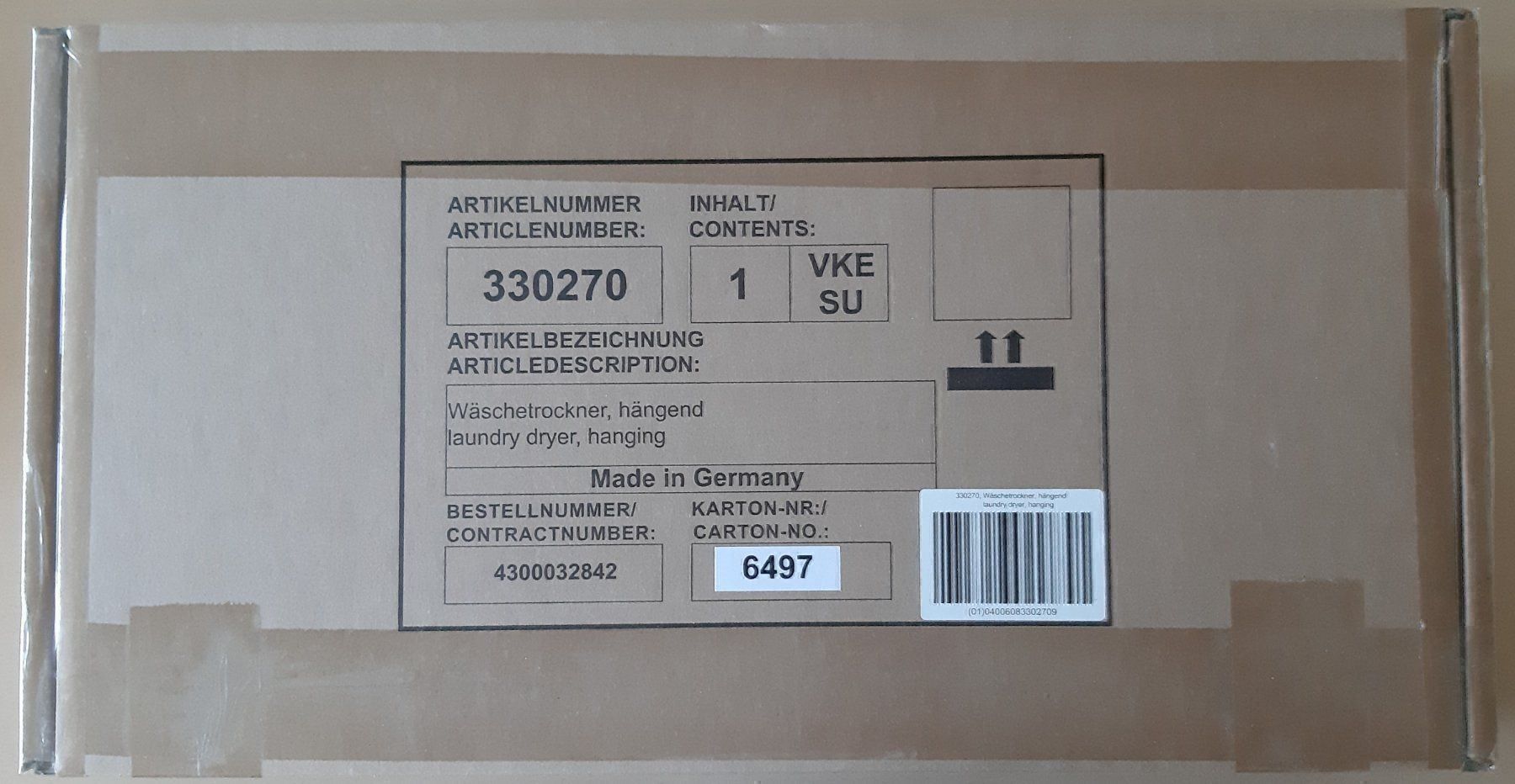 Portasciugamani: TCHIBO Wäschetrockner, Hängend Laundry – Nuovo e nell'imballaggio originale da Seuzach venduto da VT-Collections2