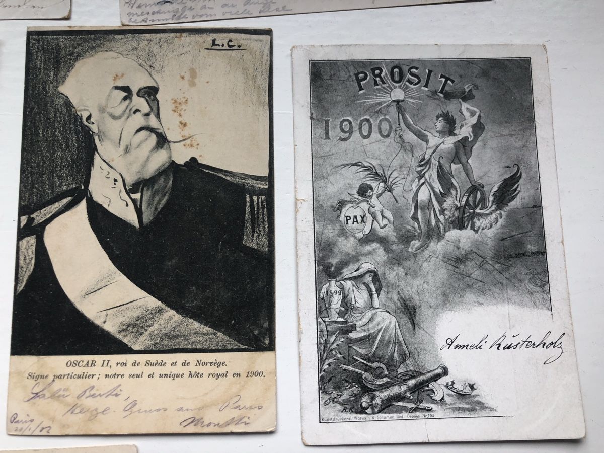 Cartoline postali: 9 lustige MOTIVE auf antiken ANSICHTSKARTEN – Usato da Lufingen venduto da Rac0 3