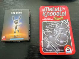 The Mind Kartenspiel + Metall Knobelei Duell XXL