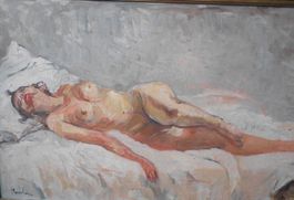 Joseph Beilin (1896 - 1983) Impressionismus Akt
