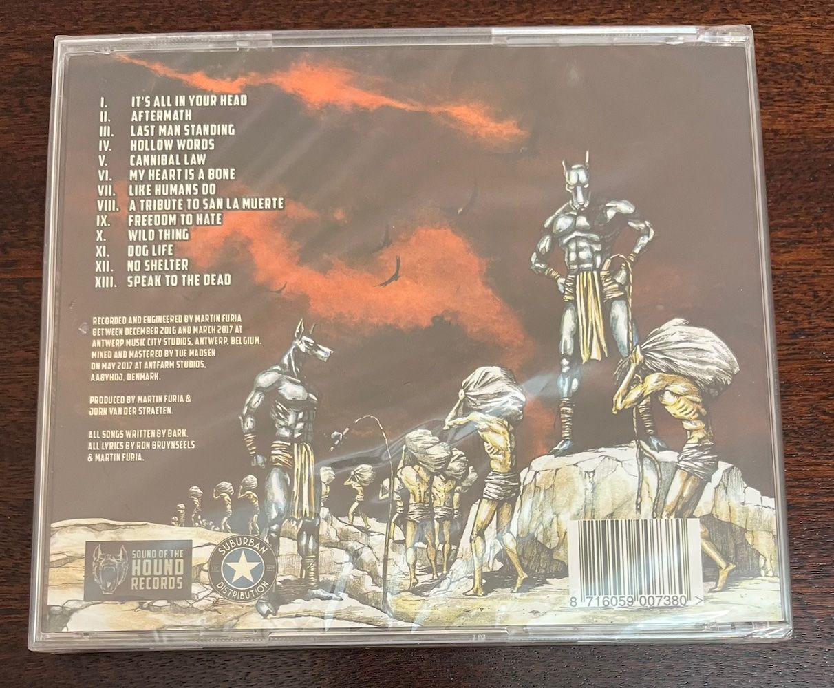 CD: CD - Bark – Like Humans Do - 2017 – Nuovo e nell'imballaggio originale da Bergdietikon venduto da Lowieken 1