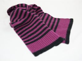 Possum Halstuch schwarz/fuchsia
