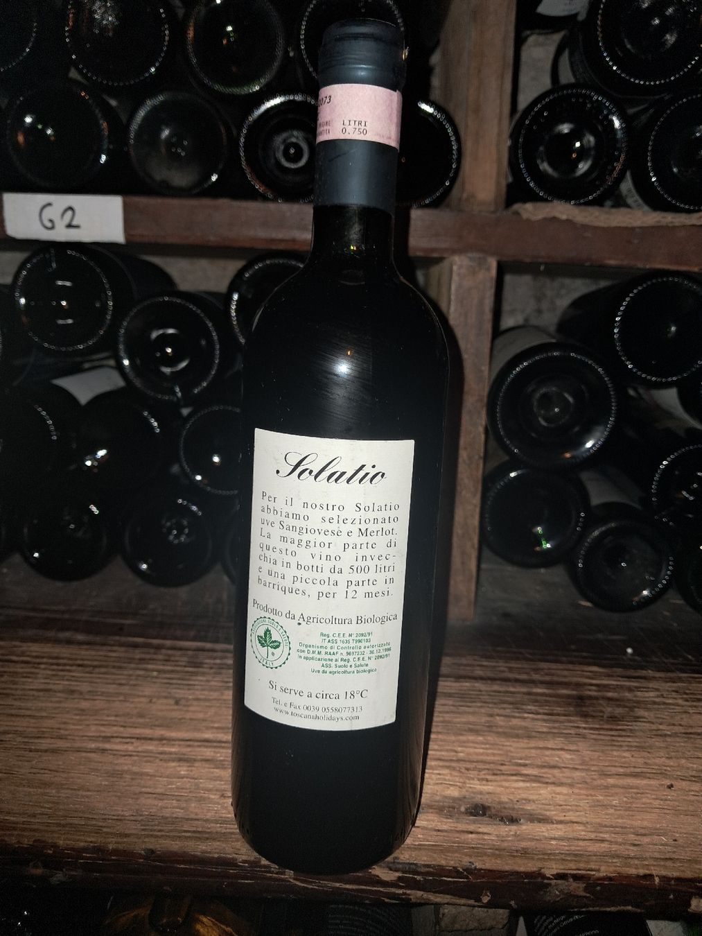 Vino: Villa Spoiano Solatio Chianti Riserva 1998 – Nuovo e nell'imballaggio originale da Le locle venduto da juliensaran 2
