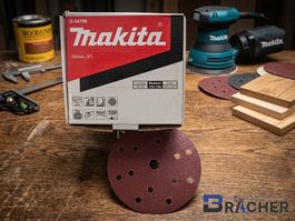 50 x Makita Schleifscheiben D-54798 150mm Korn 100