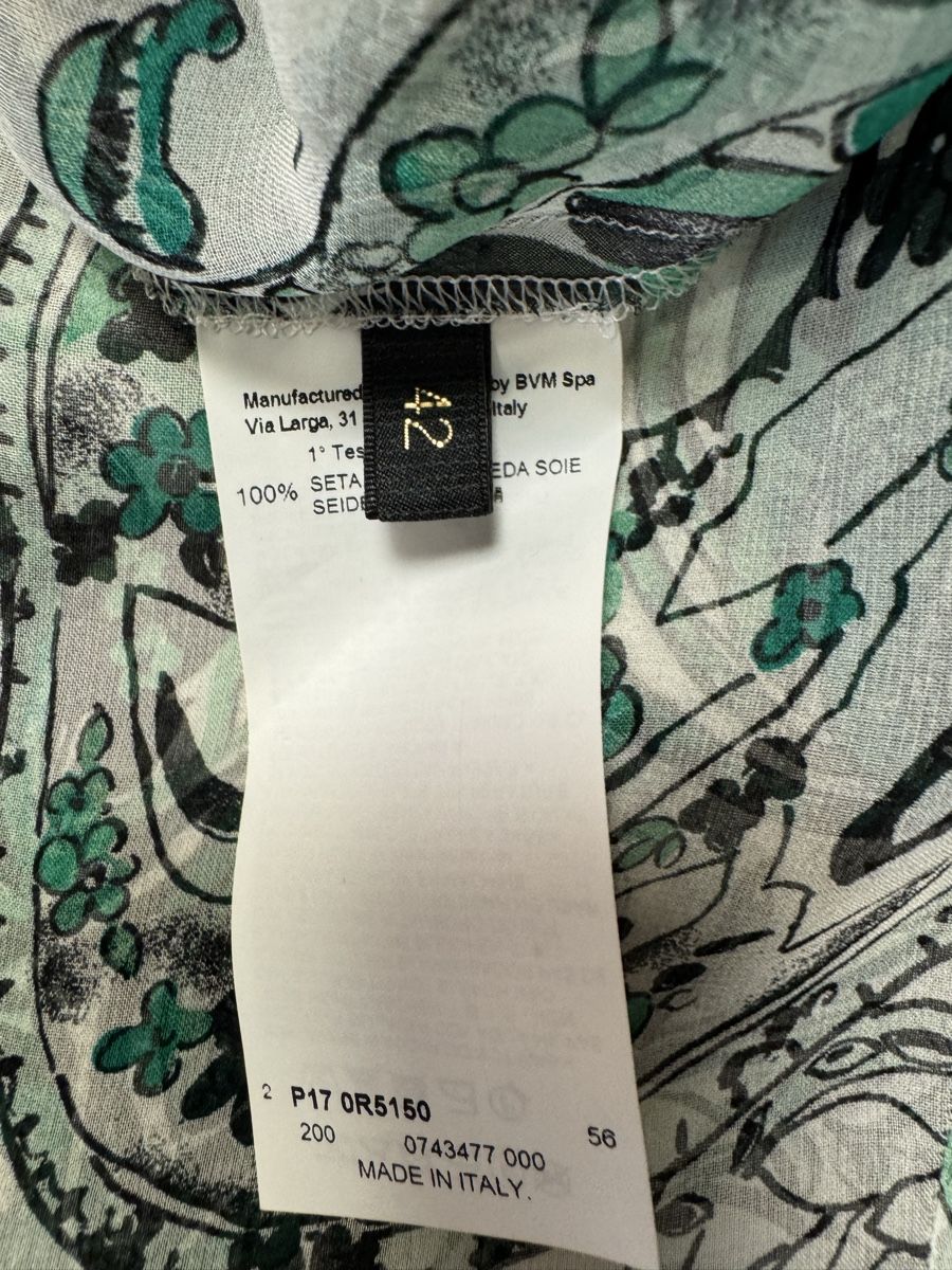 Vestiti: Les Copains Seidenkleid Gr. 38, Muster Chiffon – Usato da Zürich venduto da Finesse54 5