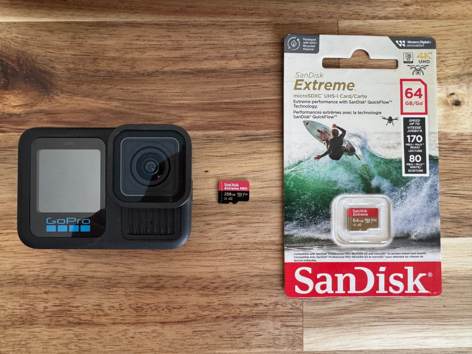 Gopro Action Cam: GoPro HERO13 Black Bundle - Wie neu + 2 extra SD-Karten – Nuovo (secondo la descrizione) da Dübendorf venduto da rym_kwv6 2