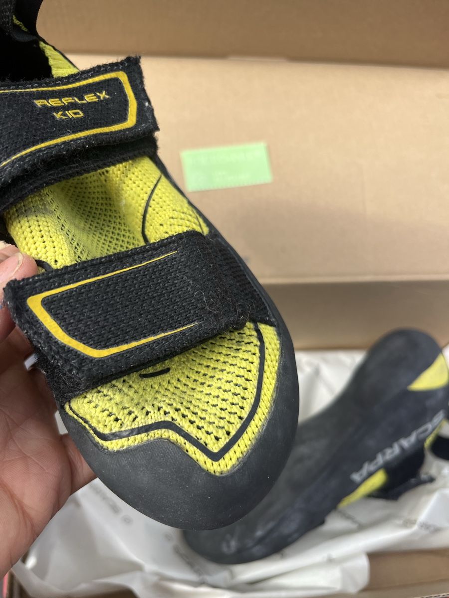 Scarpa Scarpe per ragazzi: Scarpa Reflex Kletterfinken 31 – Usato da Staufen venduto da Heidi0776 4