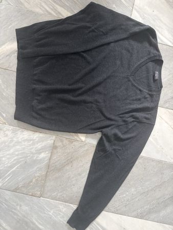 Biaggini Baumwoll- Pulli Herren - Grau