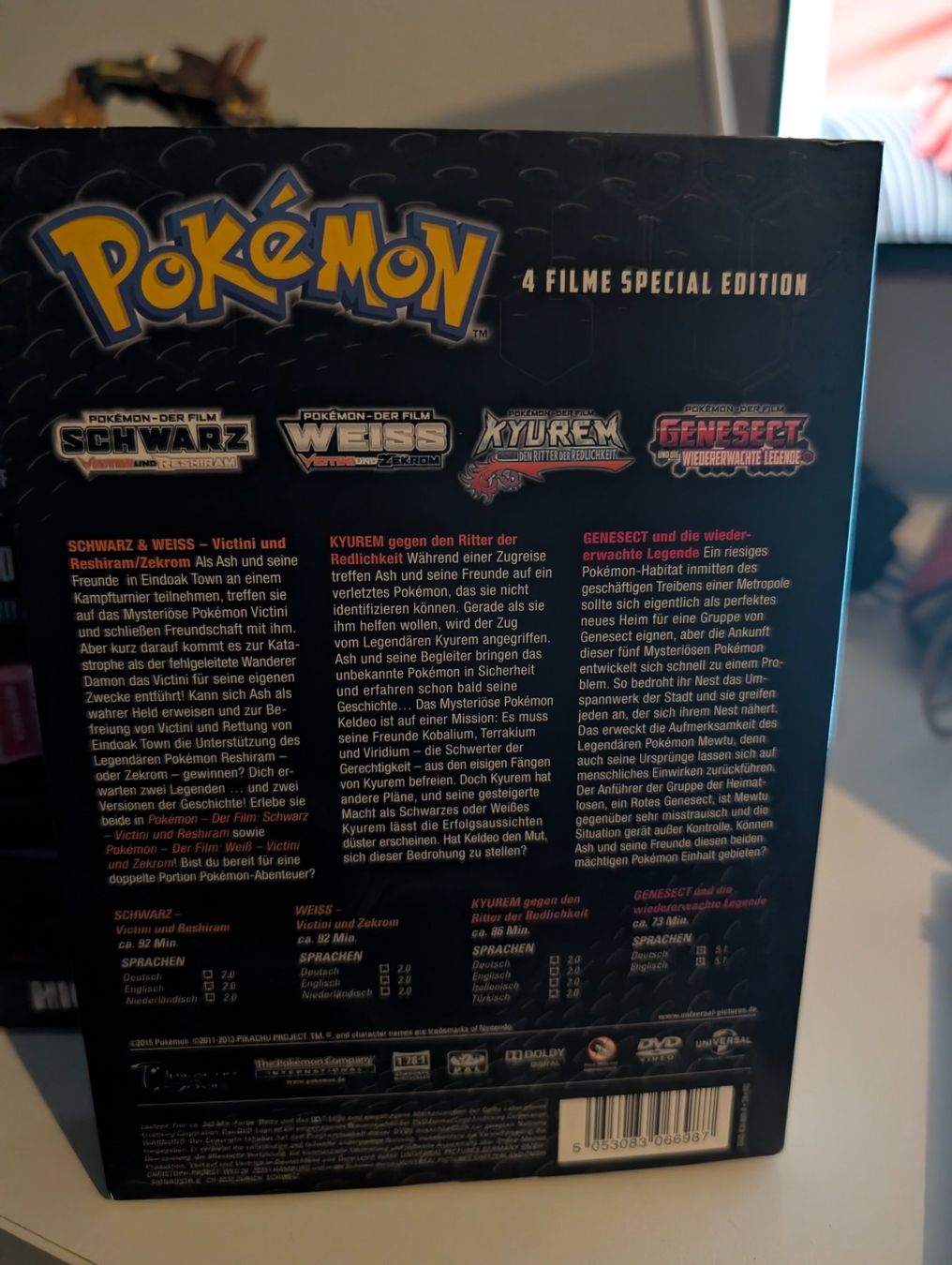 Tutti i DVDs: Pokémon 4 Filme Special Edition DVD DE/EN – Usato da Hünenberg See venduto da SpecialEditionGaming 1