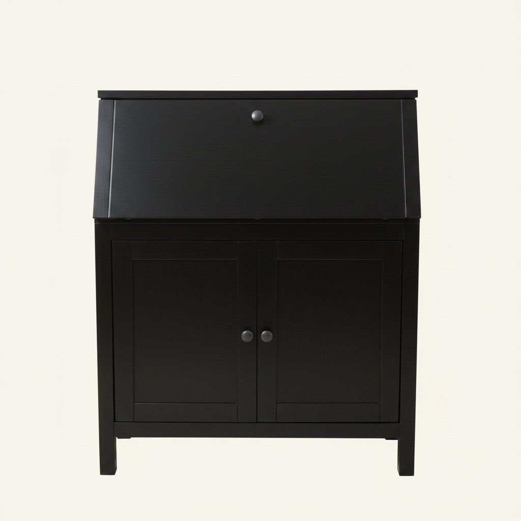Ikea Scrivanie: HEMNES Sekretär Schwarzbraun – Usato da Uetikon am See venduto da see_s2dj