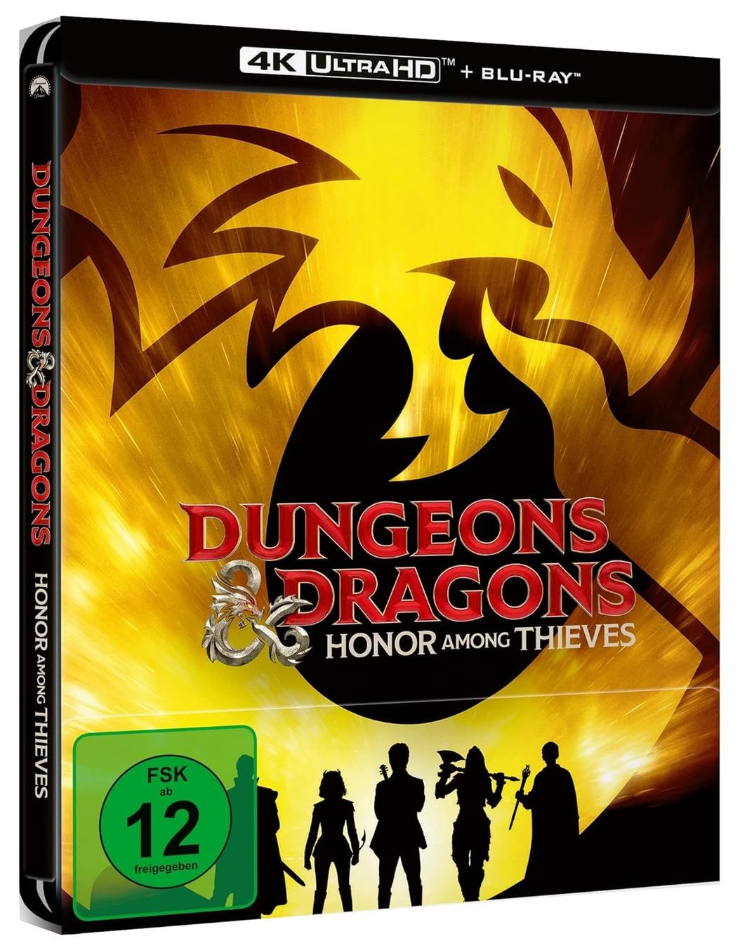 Tutti i DVDs: Blu - ray Dungeons & Dragons - 4K + Blu - ray Steelbook – Nuovo e nell'imballaggio originale da Dübendorf venduto da 13geister