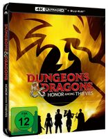 Blu - ray Dungeons & Dragons - 4K + Blu - ray Steelbook
