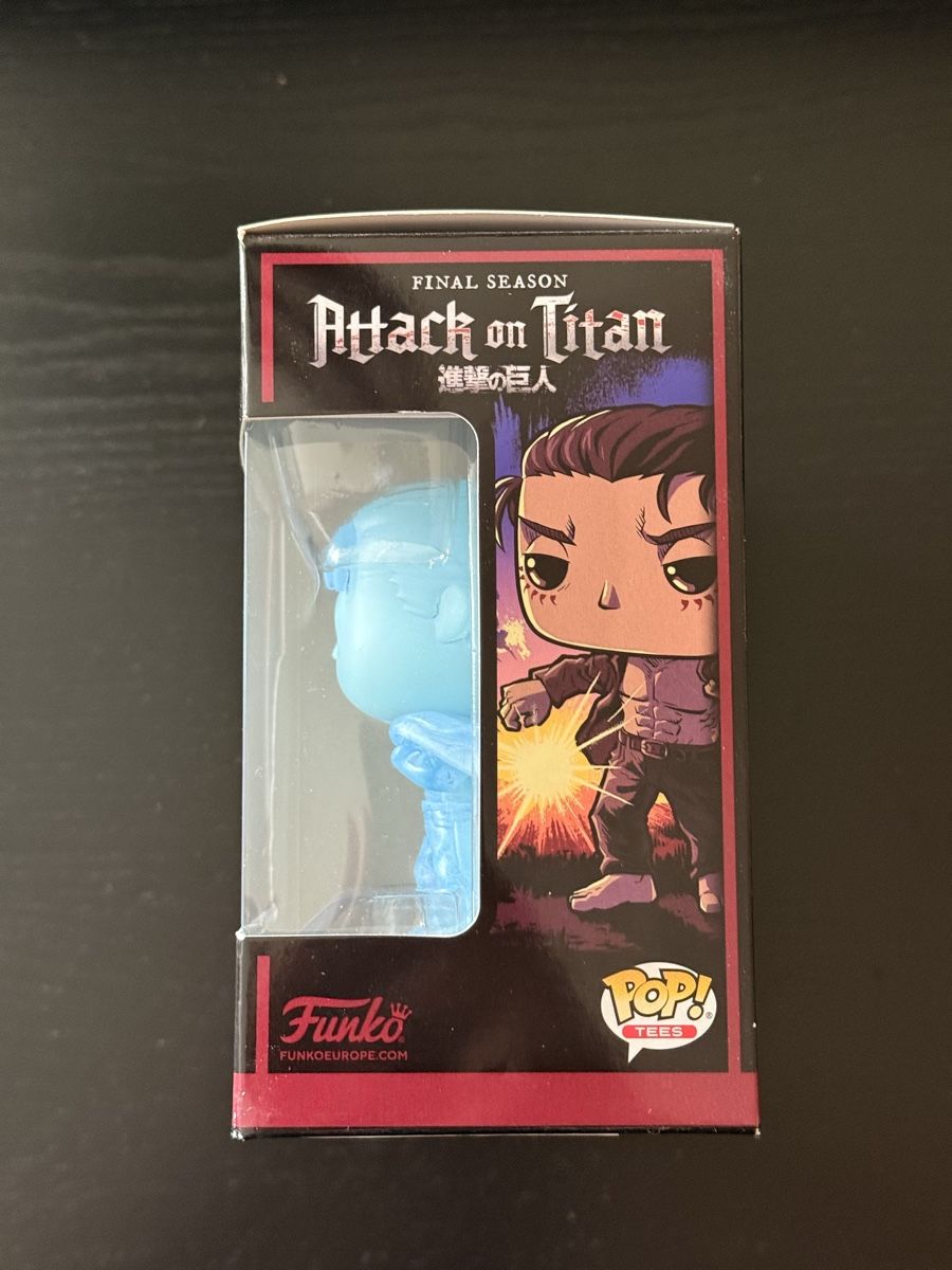 Funko Statuette: Funko Pop Tee: Attack on Titan - Eren Jaeger – Nuovo (secondo la descrizione) da Dornach venduto da profi-shopper 1