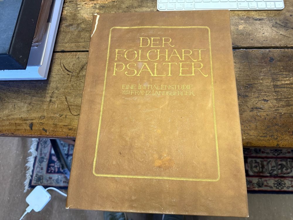 1912 Der FOLCHART PSALTER Franz Landsberger (Gebraucht) in Bern für CHF ...