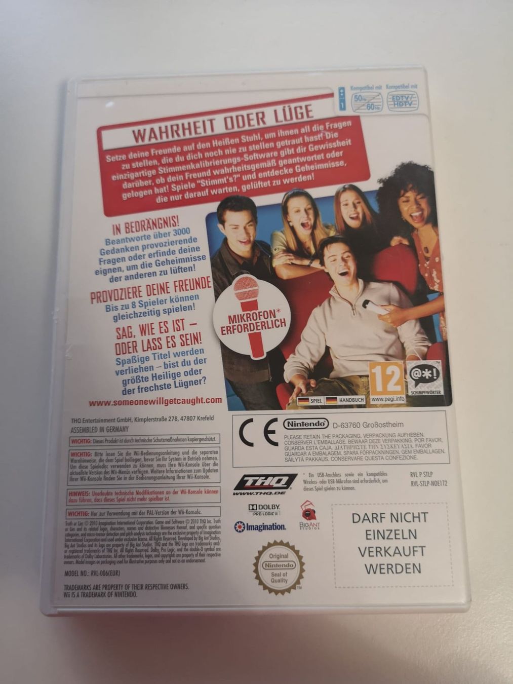Spiele: Stimmt's? Wahrheit oder Lüge (Wii) – Gebraucht aus Herisau von Seyashop_2 2