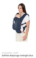 Ergobaby Soft Flex Babytrage Midnight blue