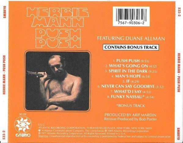 CD: CD HERBIE MANN - JAZZ-ROCK – Usato da PORRENTRTUY venduto da RABAIS_SPORT 1