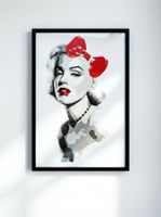 DEATH NYC – seltener, signierter Art Print | Marilyn-Monroe