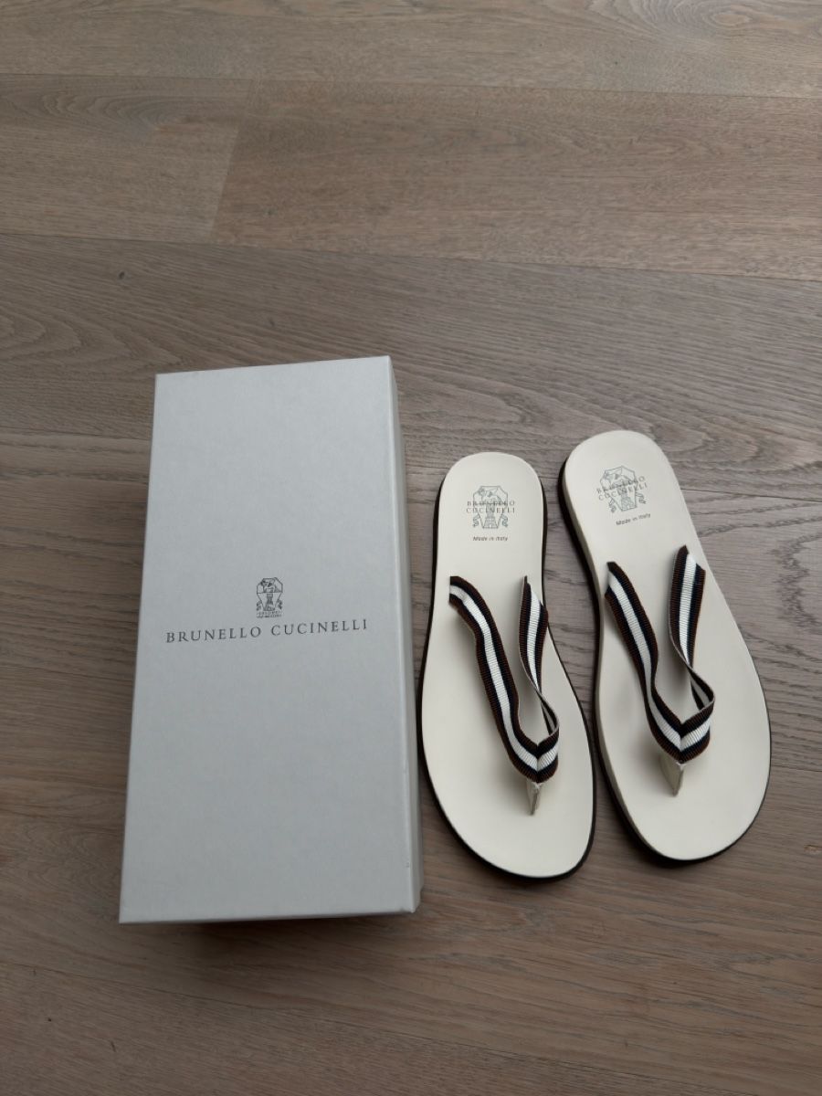 Brunello Cucinelli Herrenschuhe: Brunello Cucinelli Sandalen, neu, Gr. 44 – Neu (gemäss Beschreibung) aus Birmensdorf ZH von nin.am 1