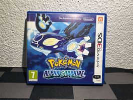 OVP zu Nintendo DS Pokémon Alpha Sapphire OHNE SPIEL