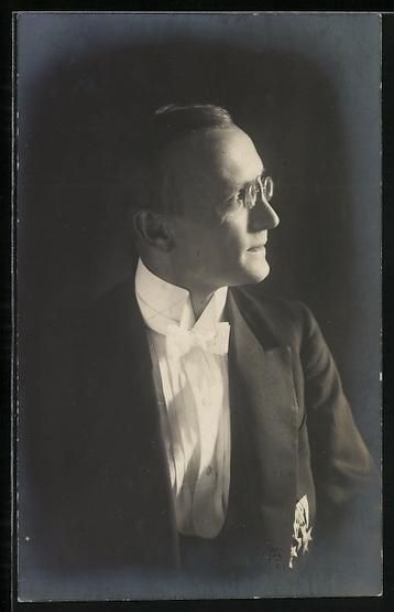Cartoline postali: AK Dirigent Arthur Rother mit Orden – Usato da Berlin venduto da bartko-reher