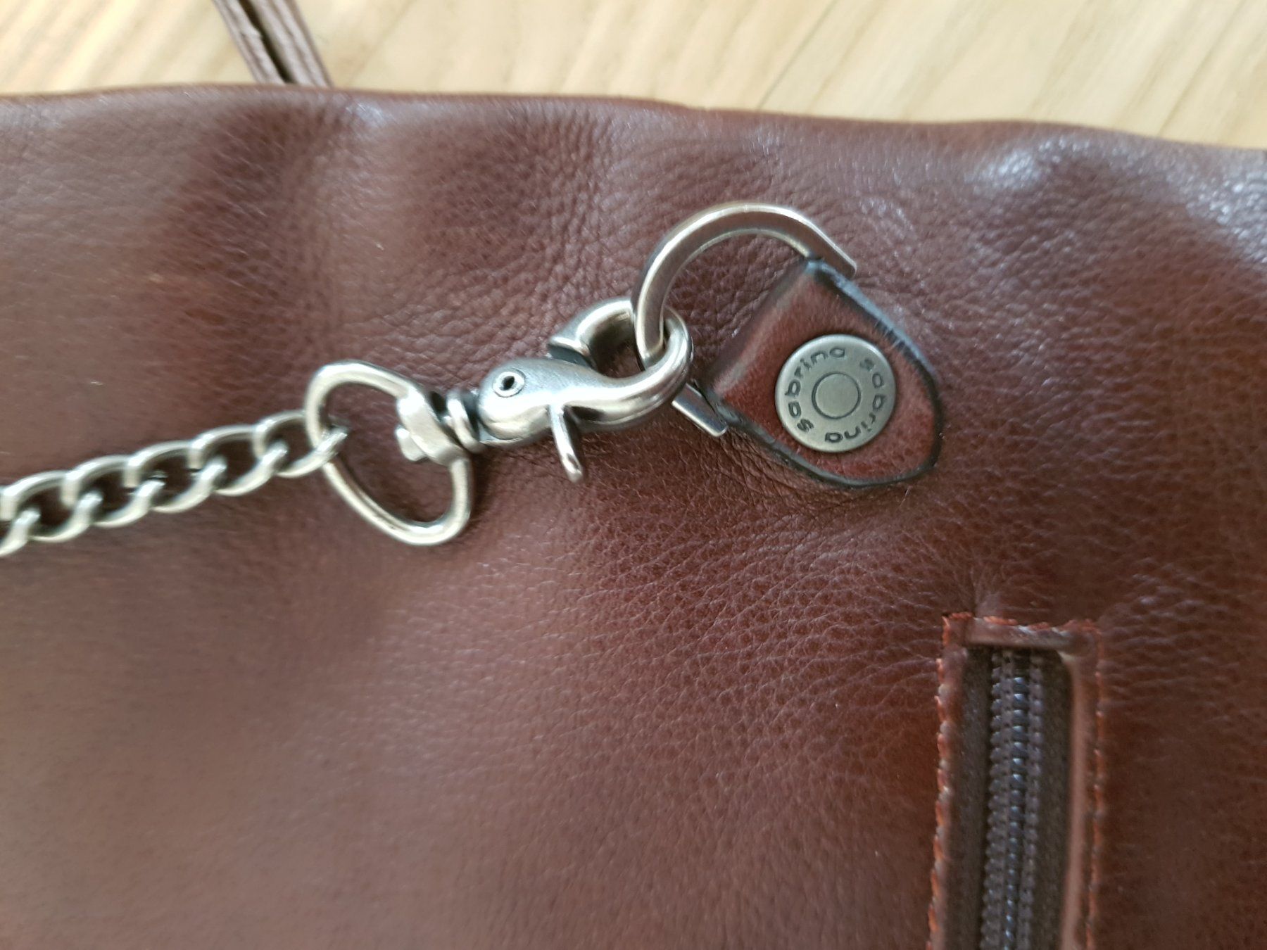 Borse da donna: Umhängetasche Leder Clutch – Usato da Eichberg venduto da Land-Ei 5