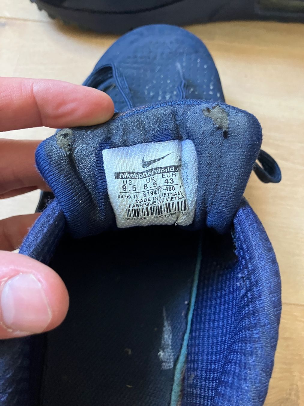 Nike Herrenschuhe: Baskets Nike Air Max bleu taille 43 – Gebraucht aus Epesses von rom_r925 2