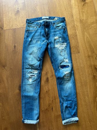 Jeans Scotch&Soda blau denim, used look