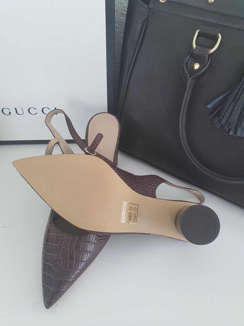 Mint & Berry Scarpe da donna: Schuhe mint&berry, Leder, Größe 40, braun – Nuovo e nell'imballaggio originale da Zuchwil venduto da ger_ws6t 2