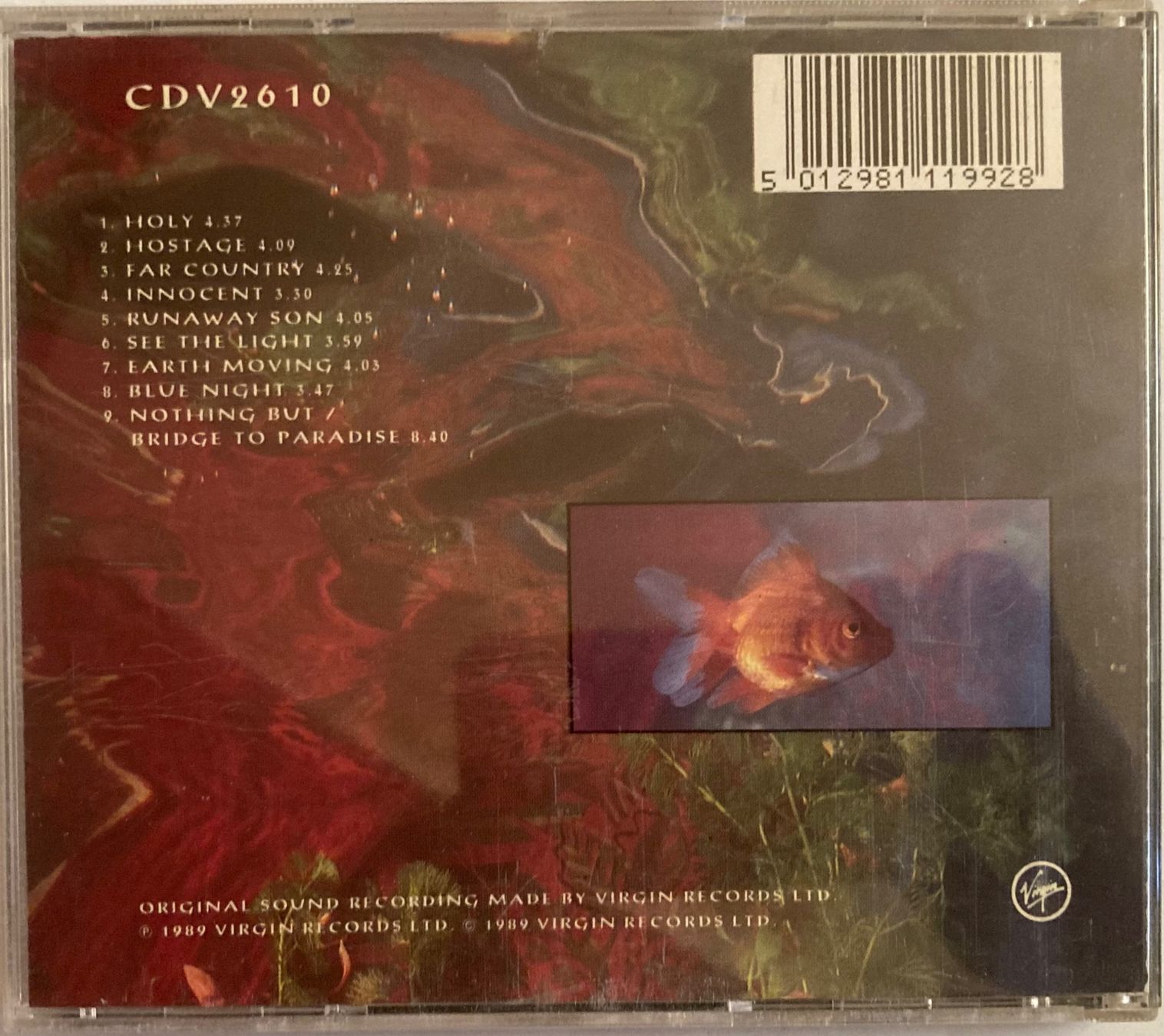 CD: MIKE OLDFIELD - EARTH MOVING – Usato da Poliez-Pittet venduto da Newtown-Records 1