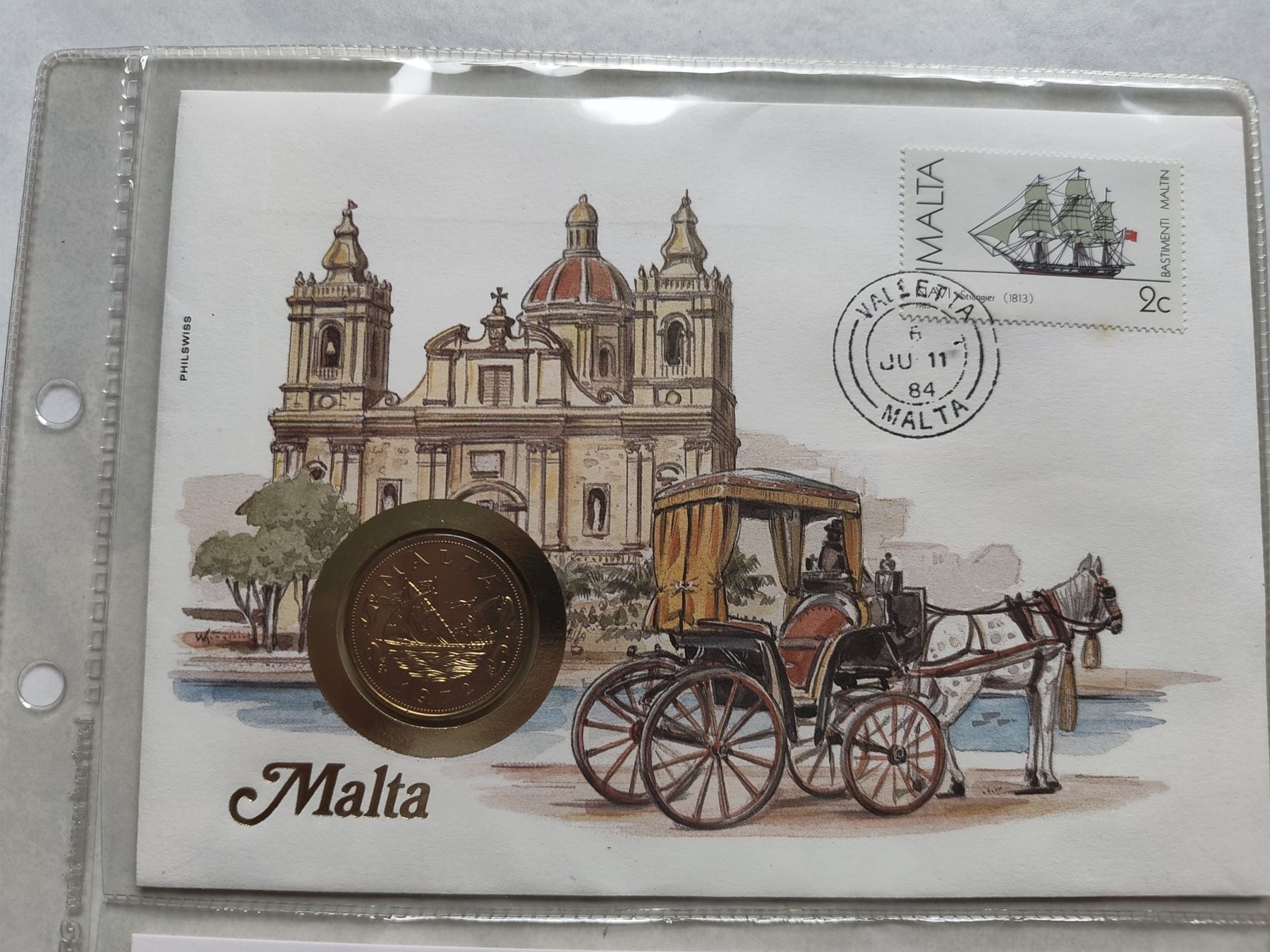 Alle Münzen: Münzbrief Malta – Gebraucht aus Schönenwerd von pin_rn7v 1