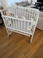 2 mal benutztes Babybett von Stokke Sleepi Mini, Weiss!