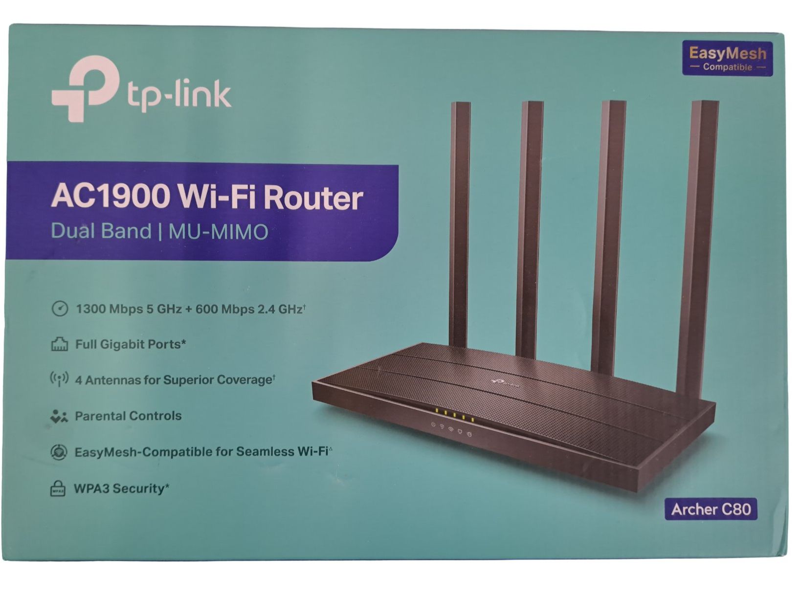 TP-Link Modems & Routeurs: TP-LINK AC1900 Wi-Fi Router Mod. Archer C80 – Neuf (Voir description) à Männedorf par Restwert_Maennedorf 3
