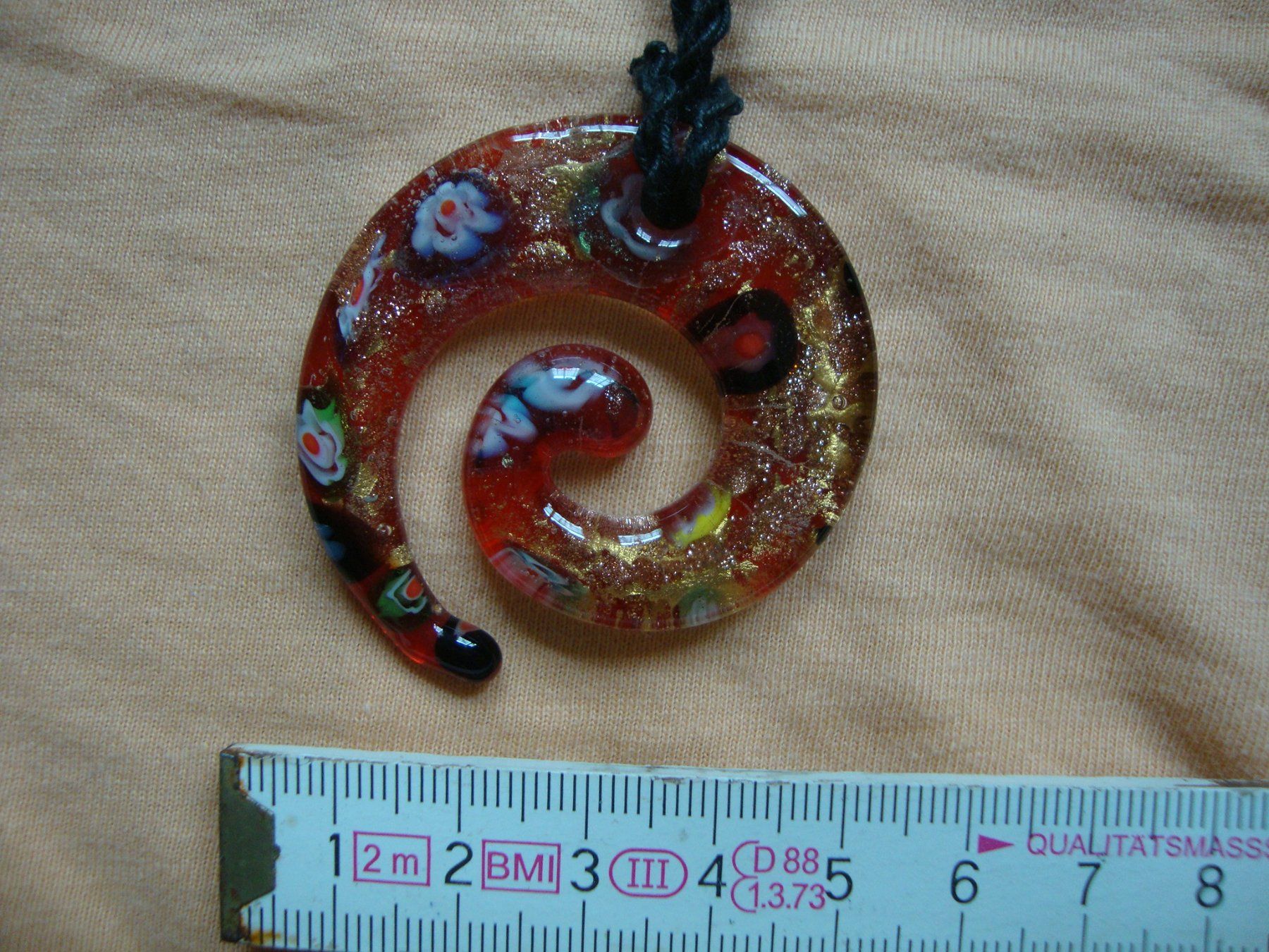 Murano Ciondoli: Murano- Glas Anhänger im Klimt-Styl – Nuovo (secondo la descrizione) da Laufen venduto da ereli