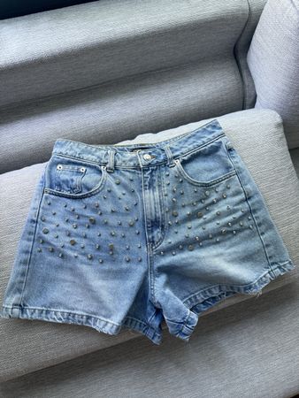 Summer jeans shorts like new (size 36 / S)