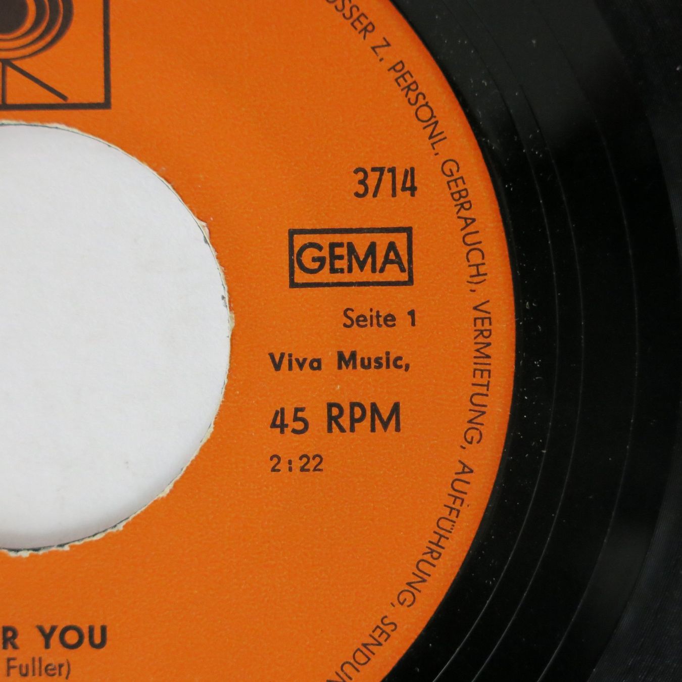 Dischi in vinile: Vinyl-Single 7" Gary Puckett And The Union Gap – Usato da Bözen venduto da Keramik22 4