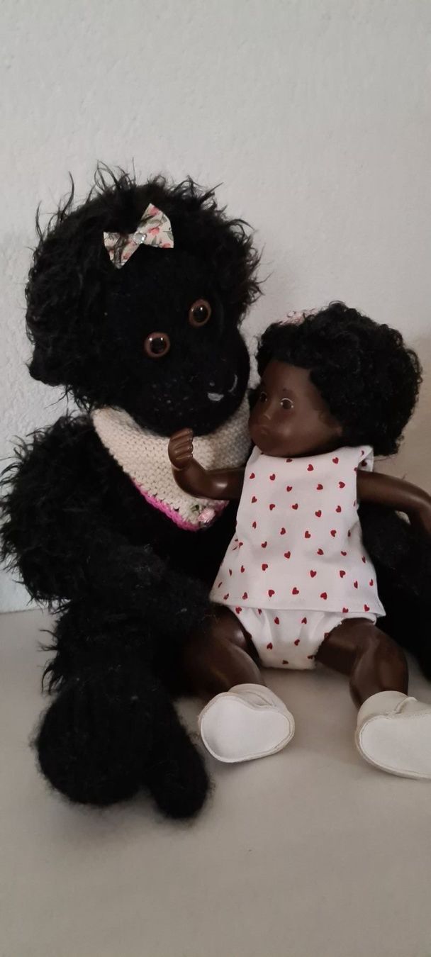 Giocattoli: Sasha Baby's Freund / Affe, NEU handmade – Nuovo (secondo la descrizione) da Mels venduto da flower-14
