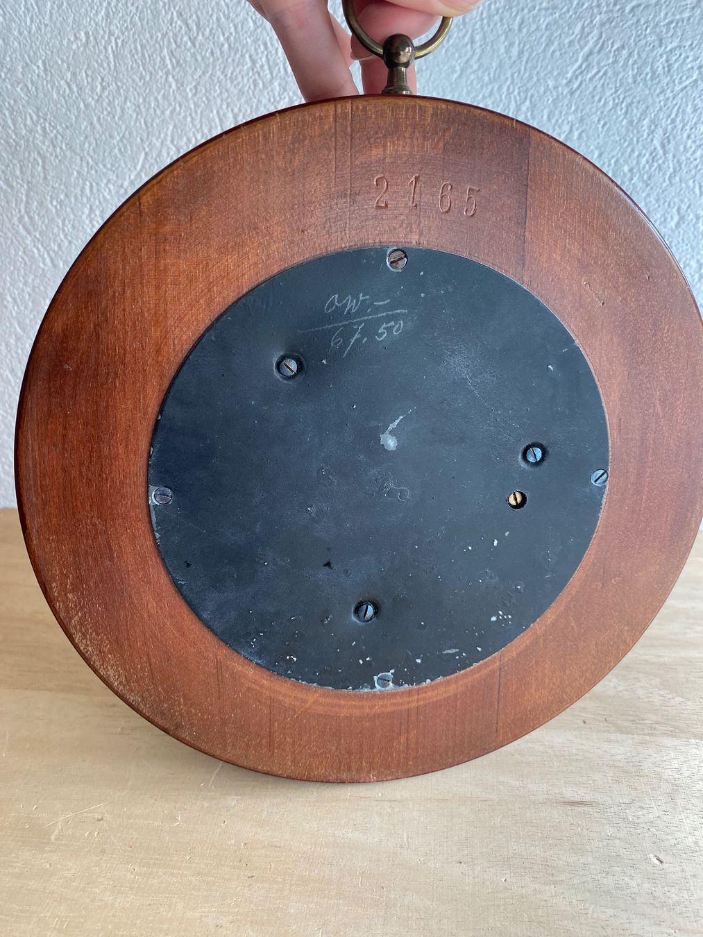 Sonstige antike Technik & Geräte: Alter schön gearbeiteter Barometer mit Holzgehäuse – Gebraucht aus Burgdorf von gre_2ftz 3