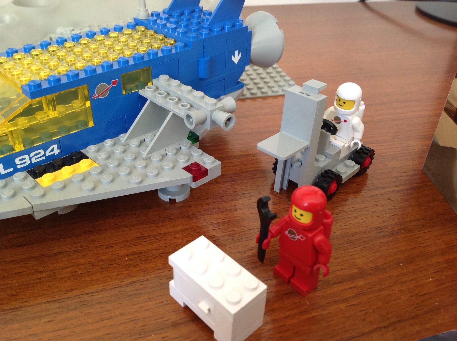Lego Kit di costruzioni: Lot lego Vintage - Classic Space 80's – Usato da Vuiteboeuf venduto da broticaire 5