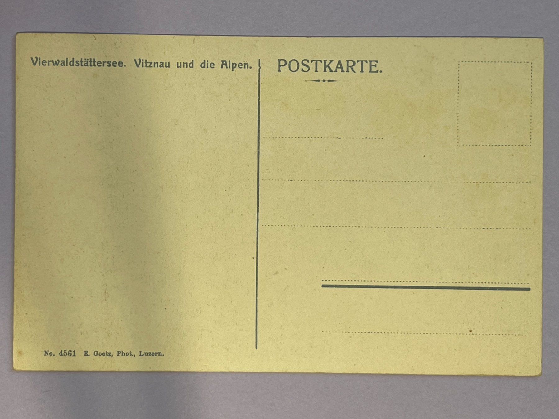 Cartoline postali: Vitznau - Vierwaldstättersee – Usato da Steg VS venduto da _vinci_ 1