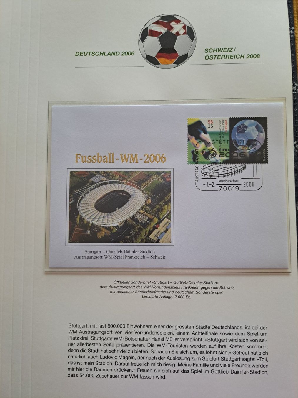 Album: Fussballalbum – Nuovo (secondo la descrizione) da Effretikon venduto da Girlen14 9