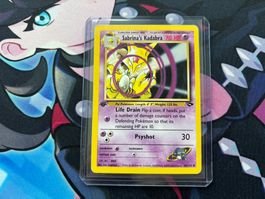 2000 POKEMON 1st Edition Sabrina‘s Kadabra Gym Challange 058