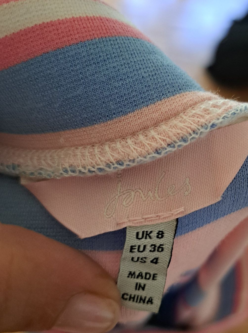 Röcke: Jupe longue rayée rose bleu vert taille 36 – Gebraucht aus Nyon von Taritaro 2