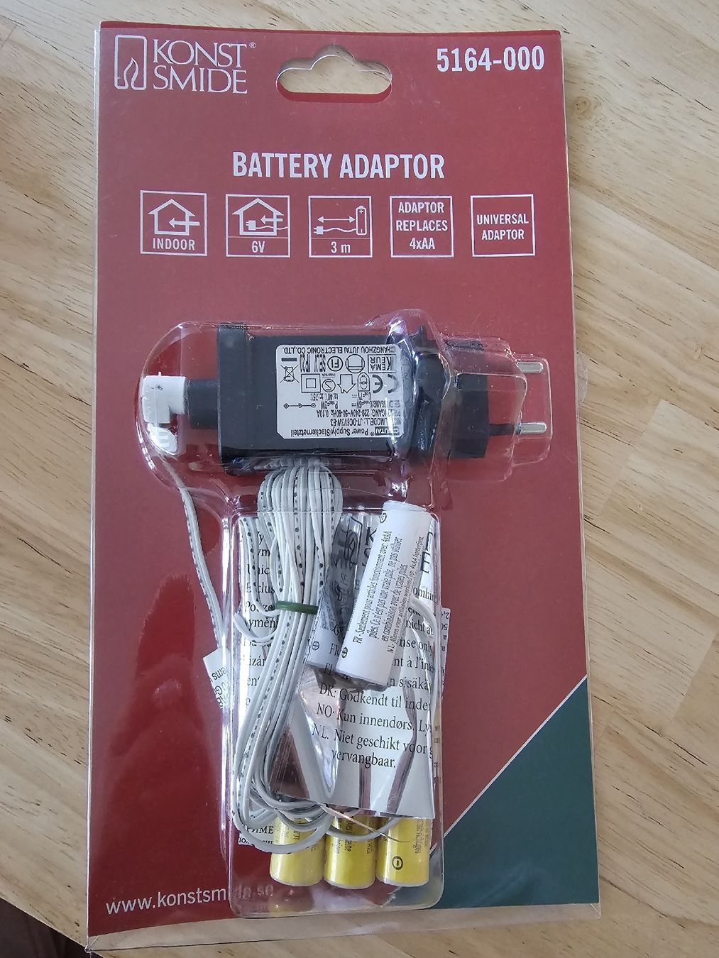 Unità & Adattatore: Konstsmide Battery Adaptor – Nuovo e nell'imballaggio originale da Bülach venduto da Mic_l7xz