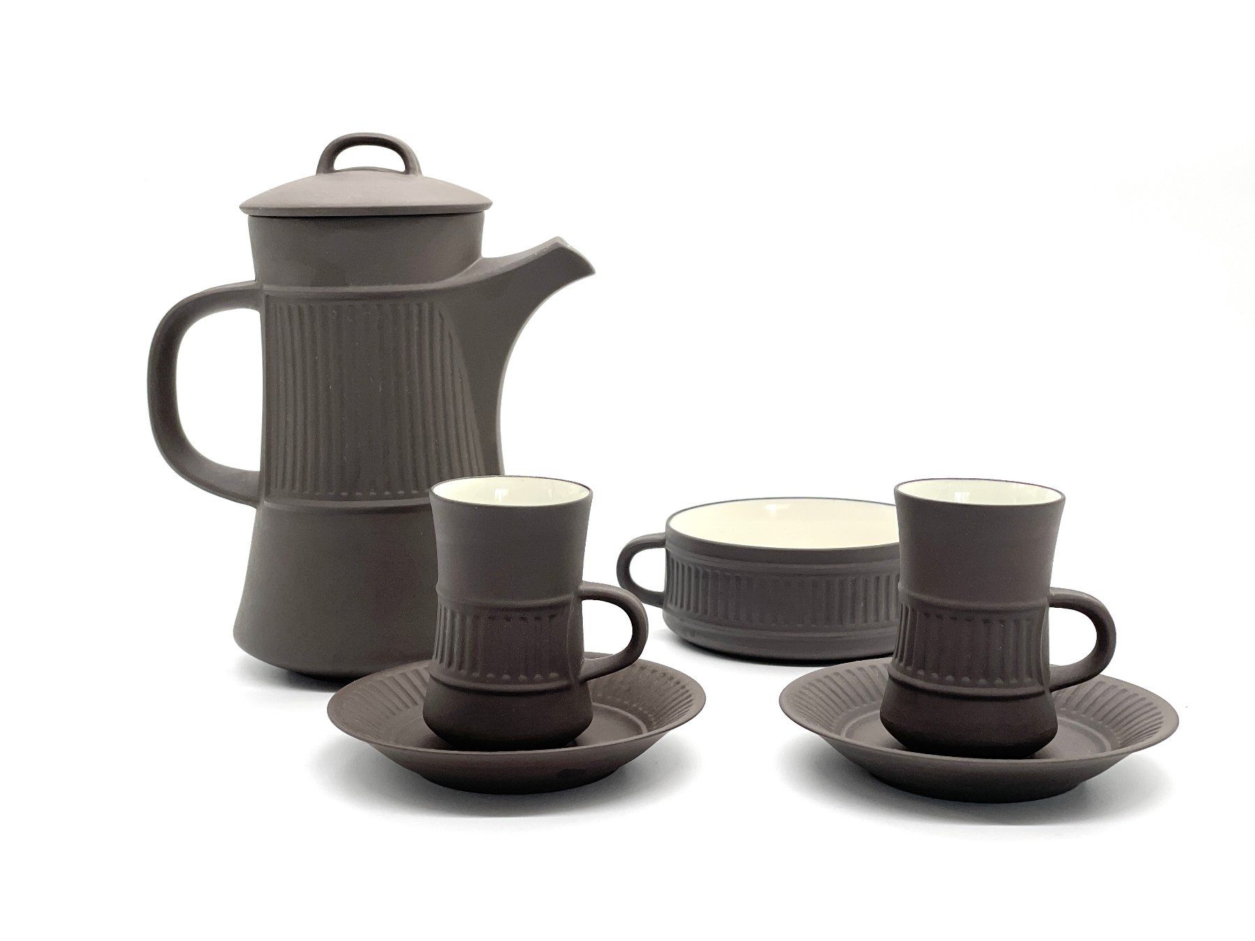 Set di piatti: Kaffeeservice / Flamestone / Jens H. Quistgaard – Usato da Uster venduto da jolaf6