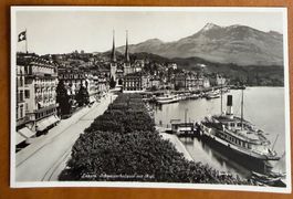 Luzern - Dampfschiff - AK