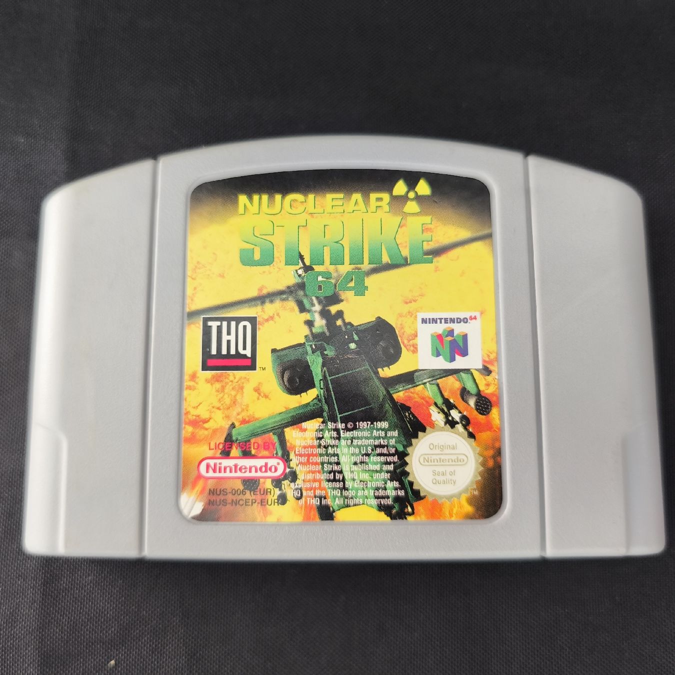 Jeux: Jeu Nuclear Strike 64 - Nintendo 64 – D'occasion à Montet (Broye) par Mimsoline