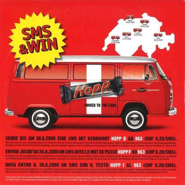 CDs: POLO HOFER (CD-Single) HOPP SCHWIIZ '08 – D'occasion à Zürich par Tarafo5 1