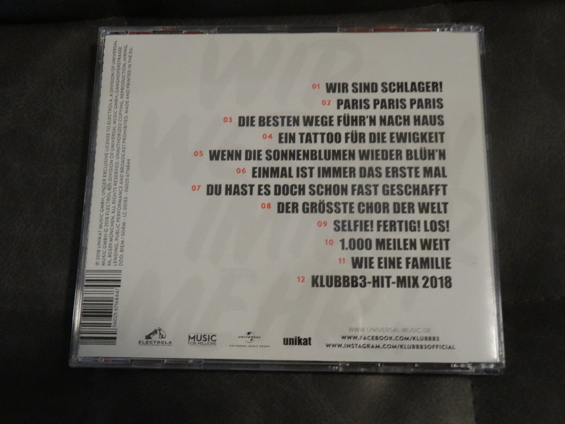 CD: KLUBB3 - Wir werden immer mehr! CD – Usato da Olten venduto da Disc-Ausverkauf 1
